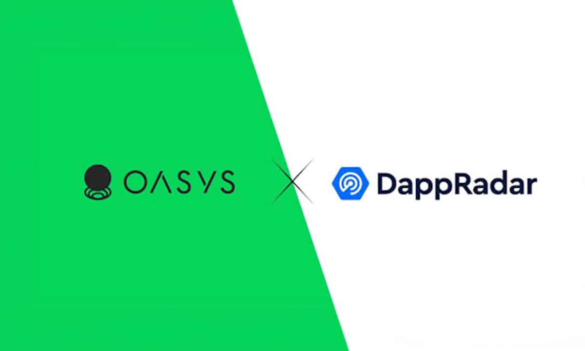 DappRadar Integrates Games & dApps on Oasys to Support Verses, Showing 5 Games Leading UAW Rankings