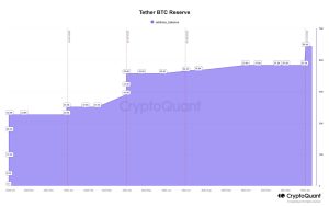 Read more about the article Tether’s Bitcoin wallet swells to 66,400 BTC, tallying up unrealized gains of over $1B