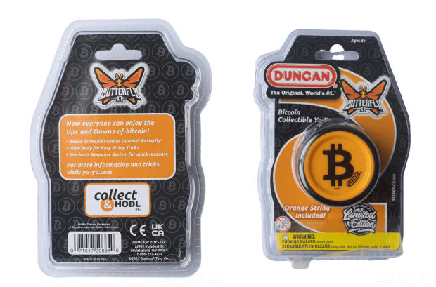 You are currently viewing First Ever Bitcoin Duncan Yo-Yo Launches