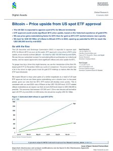 Read more about the article Standard Chartered: Possible $200k BTC by 2025 hinges on spot Bitcoin ETF approval