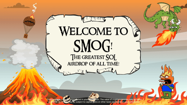 You are currently viewing New Solana-Based Meme Coin SMOG Goes Viral – Here’s Why Some Traders Are Backing This Airdrop Spectacle For More Gains