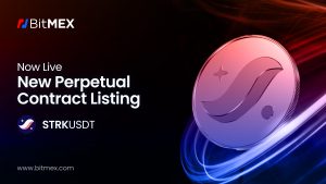 Now Live: STRKUSDT Perpetual Swap Listing With Up to 10x Leverage