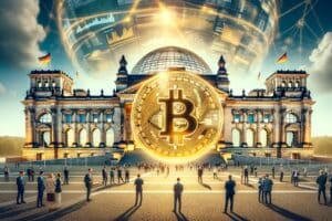 Germany: in the German parliament Bundestag appears the Bitcoin crypto logo