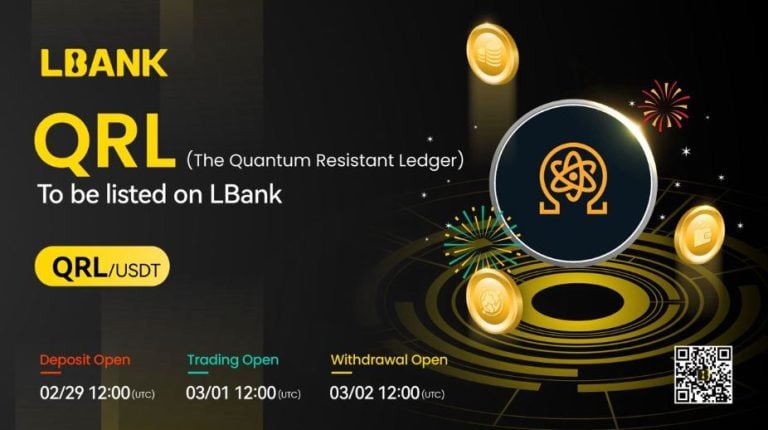 You are currently viewing LBank Exchange Will List The Quantum Resistant Ledger (QRL) on March 1, 2024