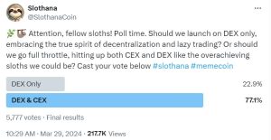 Read more about the article Slothana Meme Presale Raises Over $10 Million in 2 Weeks Amid Solana Network Congestion