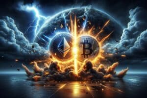 Ethereum weak graphically against bitcoin: altseason at risk!