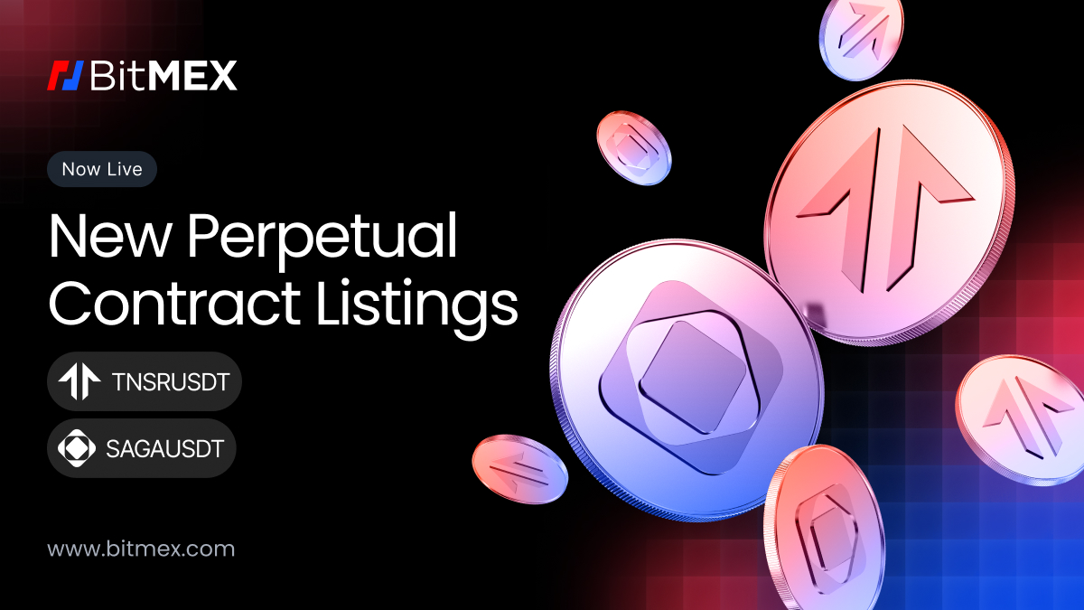 Read more about the article Now Live: Perpetual Swap Listings for SAGA and TNSR with 10x Leverage