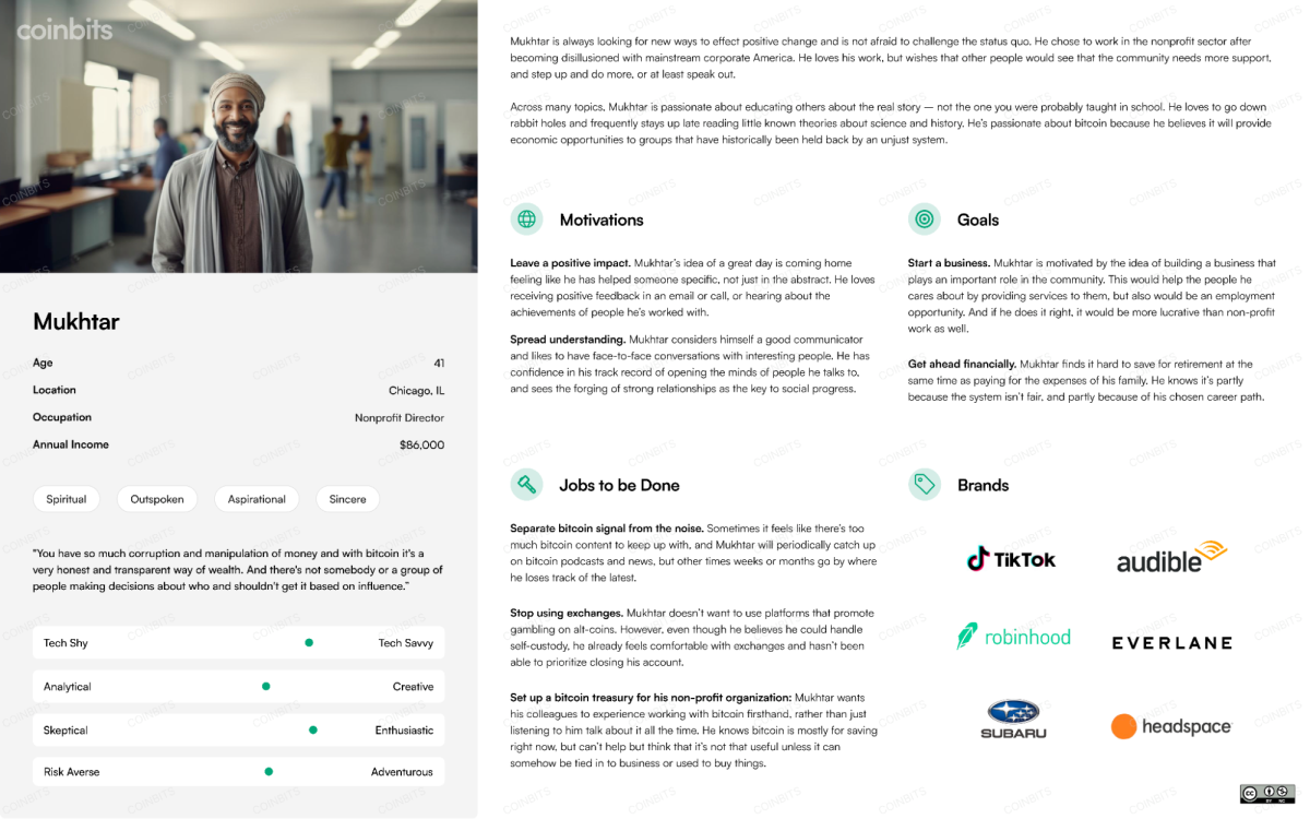 Read more about the article Bitcoin Personas: How Coinbits Approaches Crafting User Experience