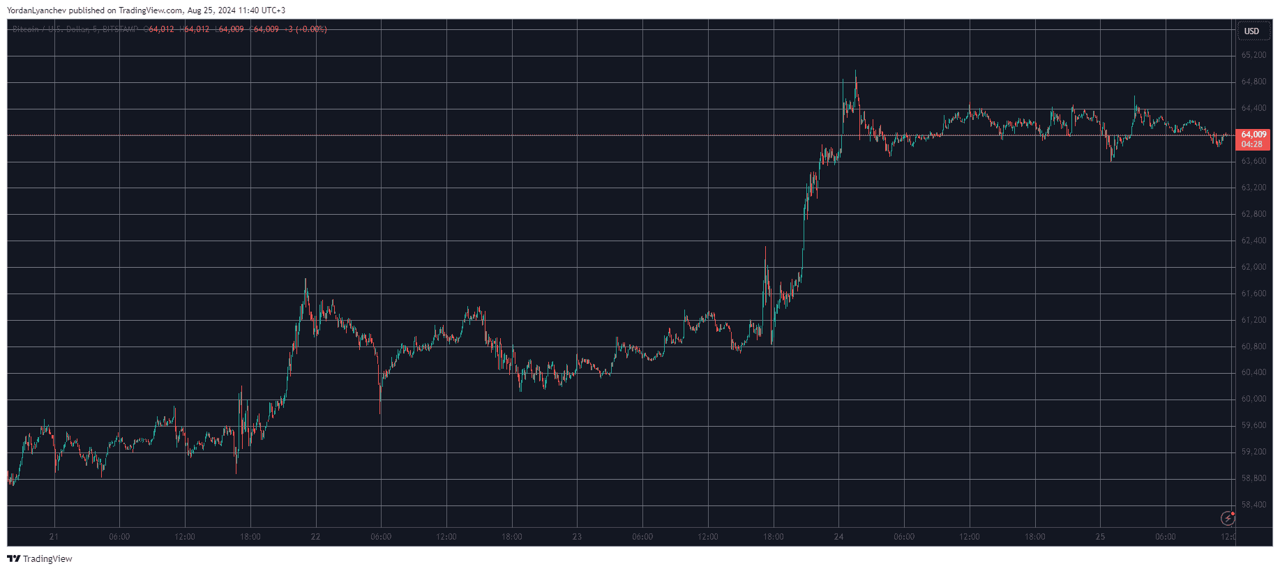 You are currently viewing Bitcoin (BTC) Price Stands Close to $64K, Toncoin’s (TON) Downfall Continues (Weekend Watch)