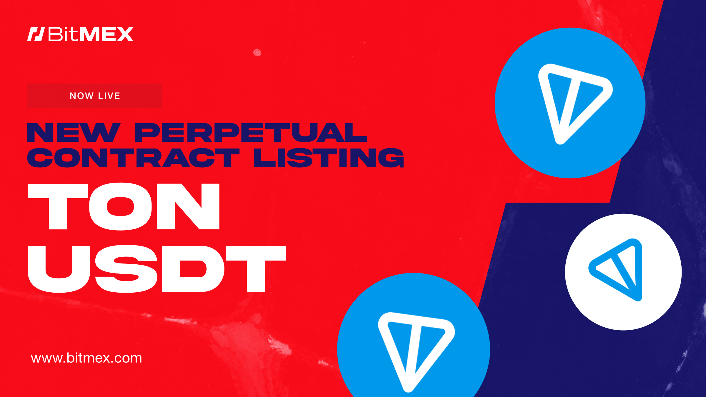 You are currently viewing Now Live: TONUSDT Perpetual Swap Listing with Up to 20x Leverage