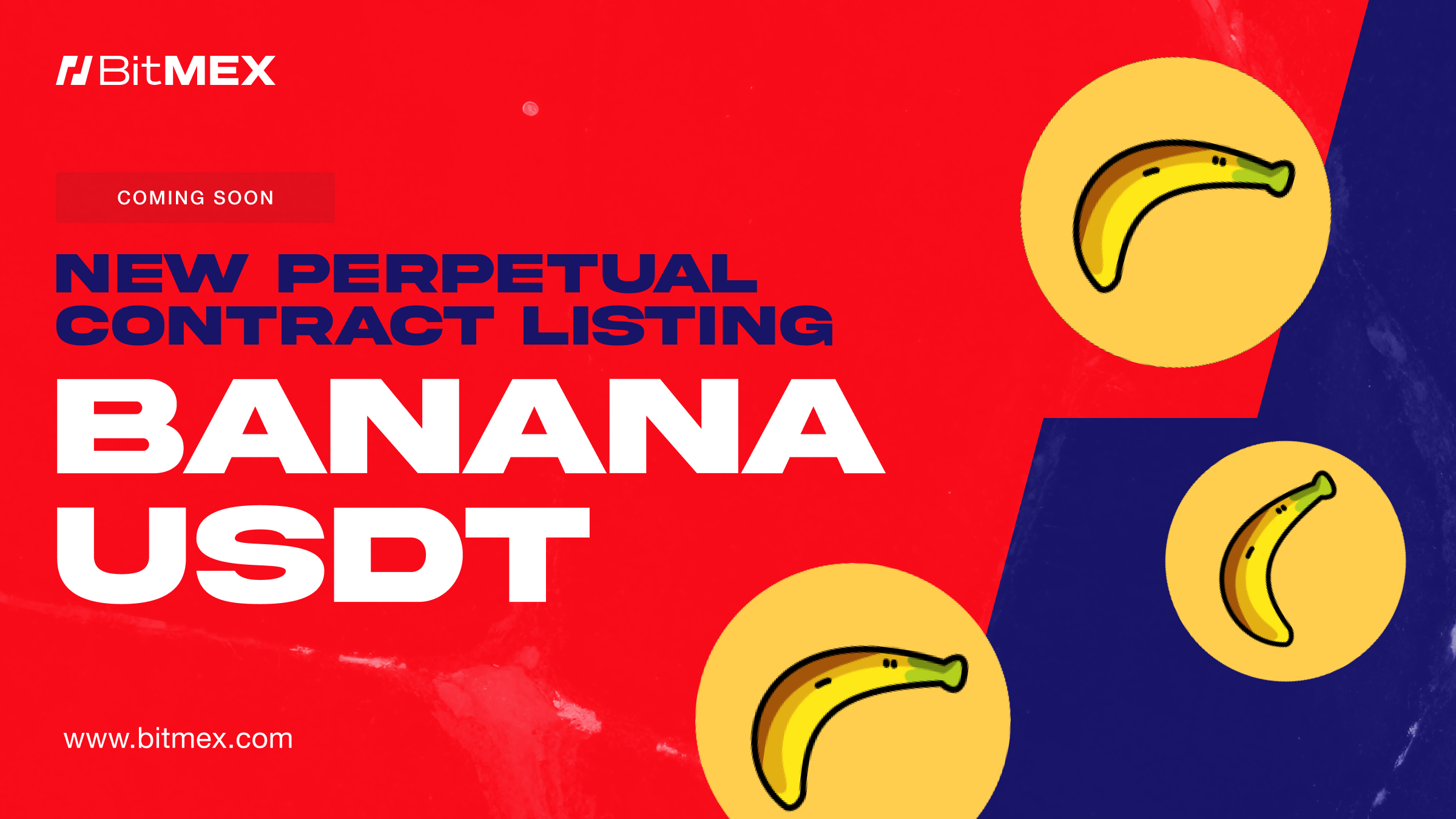 Read more about the article Coming Soon: BANANAUSDT Perpetual Swap Listing with Up to 10x Leverage