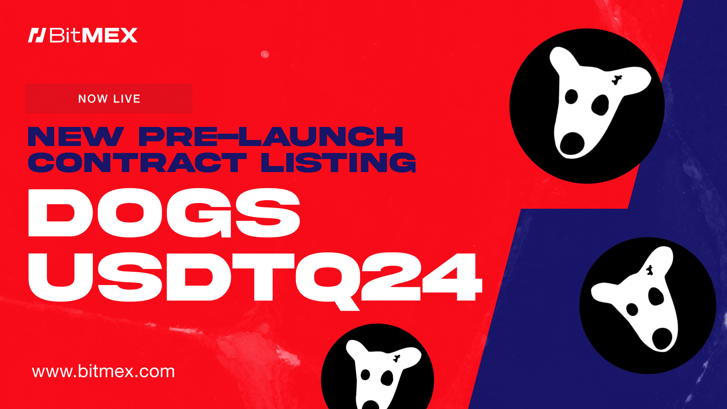 Read more about the article Now Live: Pre-Launch Futures Contract for DOGS with 2x Leverage