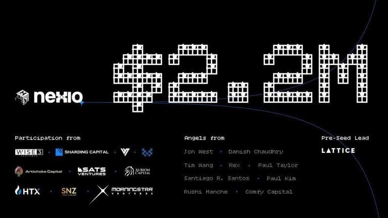 Nexio Raises .2M in Pre-Seed Funding, Launches Parallelized Bitcoin Rollup to Revolutionize Bitcoin’s Scalability