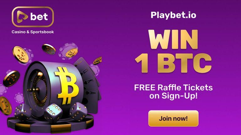 You are currently viewing Playbet.io Announces “Win 1 BTC” Raffle: A Chance to Win Big