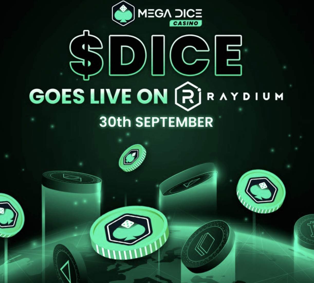 You are currently viewing Next Big Step In GameFi On Solana: Mega Dice Hits Raydium In 3 Days – Best Crypto To Buy?