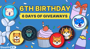 Read more about the article Join 6 Days of Celebrations: StealthEX’s HUGE Birthday Giveaway