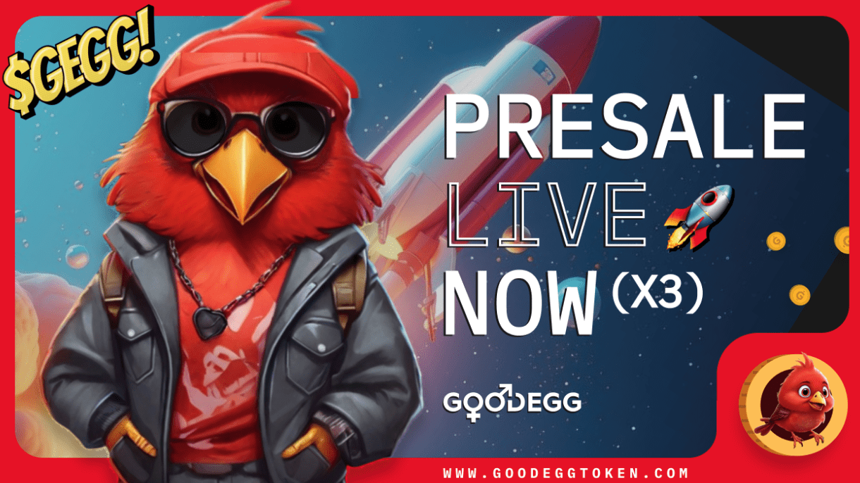 You are currently viewing GoodEgg (GEGG): The AI Altcoin to Watch – Top Analyst Predicts Rivalry with SUI After $609K Stage 2 Presale Surge