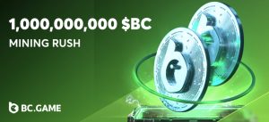 Read more about the article BC.GAME Announces Launch of $BC Mining Rush Event with 1 Billion $BC Token Prize Pool