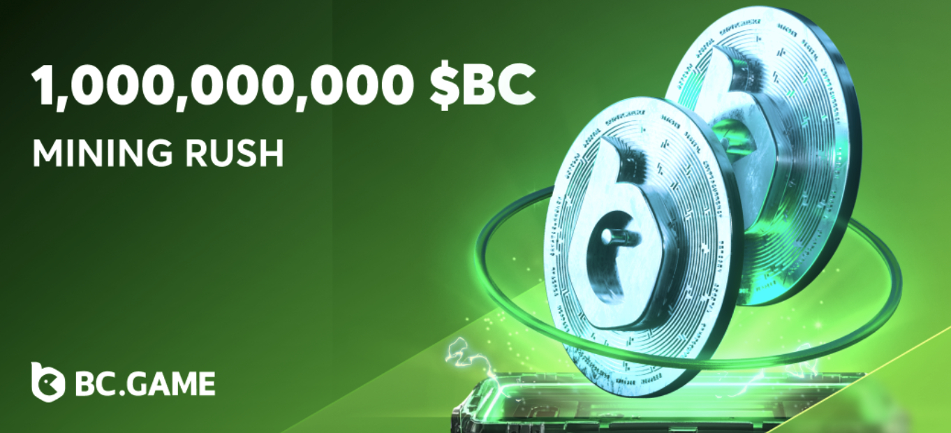 You are currently viewing BC.GAME Announces Launch of $BC Mining Rush Event with 1 Billion $BC Token Prize Pool