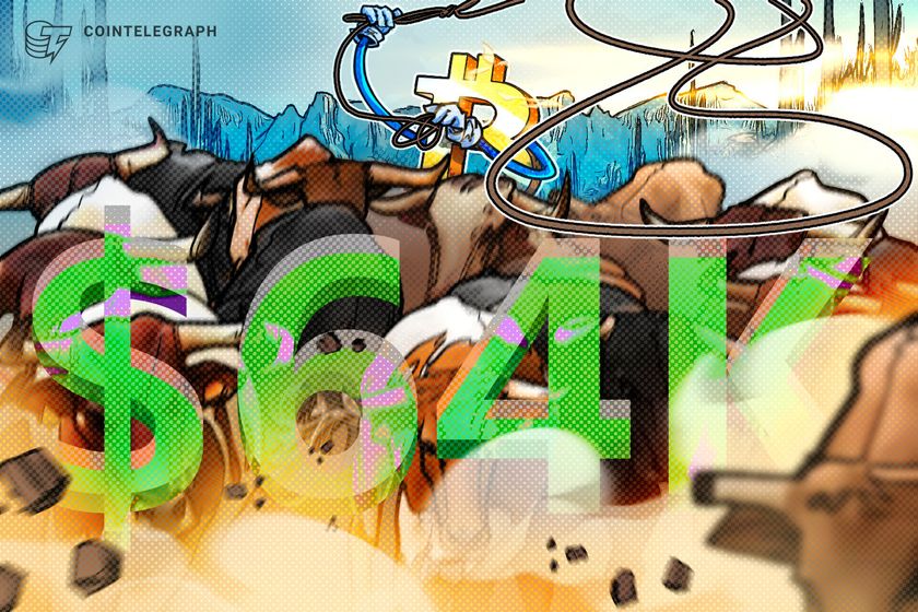 Read more about the article Bitcoin bulls target $64K BTC price hurdle as US stocks eye new record