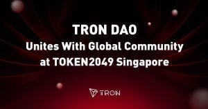 Read more about the article TRON DAO Unites With Global Community at TOKEN2049 Singapore