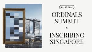 Read more about the article Ordinals Summit Partners with Inscribing Atlantis to Unveil Premier Bitcoin Event During Token2049 in Singapore