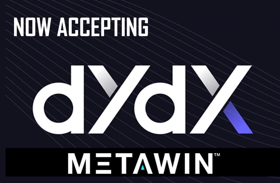 You are currently viewing MetaWin Integrates $DYDX, Launches New Prize Draw with 5,000 DYDX Tokens for Eligible Participants