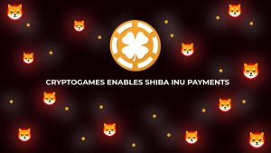 Read more about the article CryptoGames Adds Shiba Inu Support: Players Can Now Use The World’s Second Biggest Meme Coin