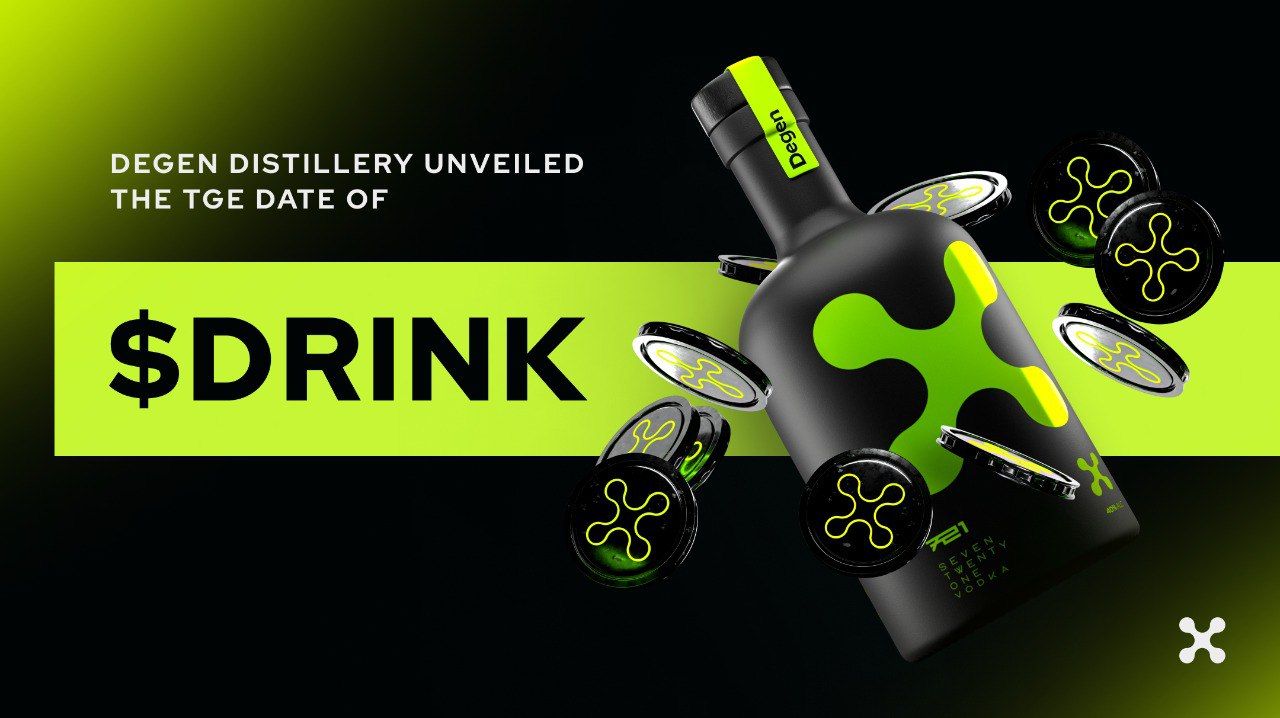 You are currently viewing Tech-Infused Spirits Brand Degen Distillery Unveils TGE Date for $DRINK