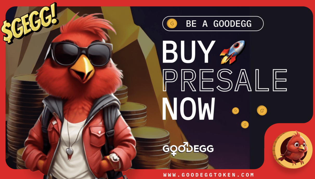 You are currently viewing Fastest Growing Presale GoodEgg (GEGG) Challenges The Layer-1 Defi Chain After This Announcement Rallied The A.I Dating Token 215%