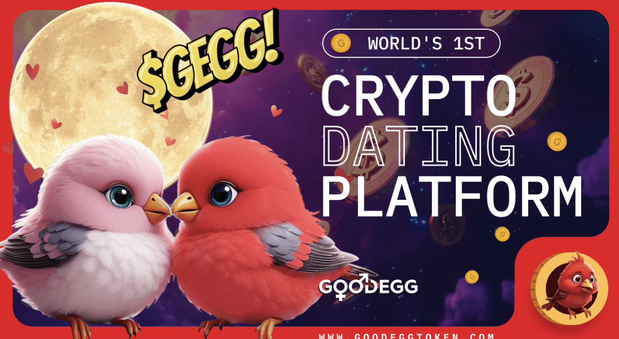 You are currently viewing Meme Mania Continues: A.I Dating Token GoodEgg Gets Influx Of Mog Coin Whales After 20.53% Surge