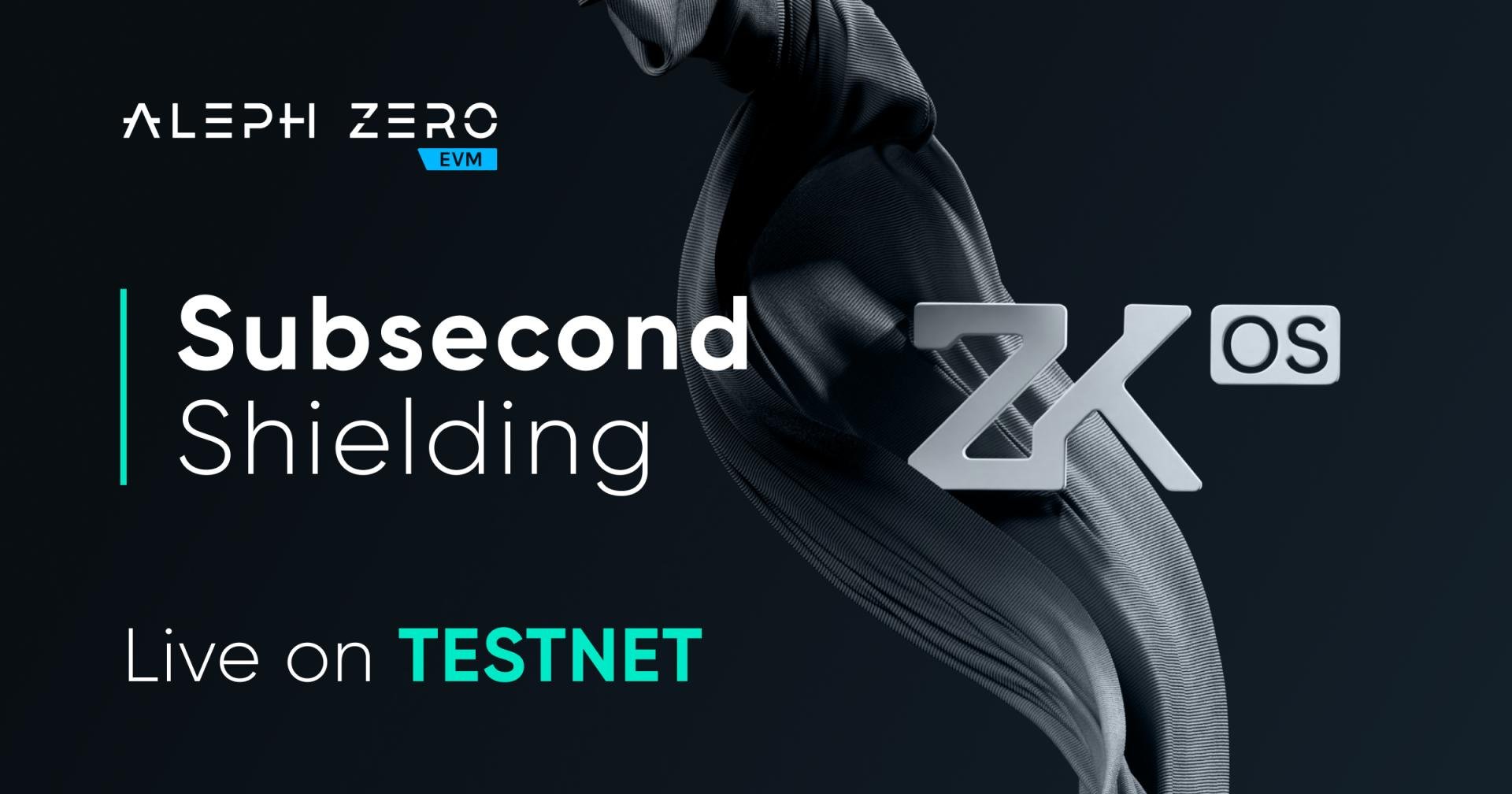 You are currently viewing Aleph Zero Launches Subsecond Shielding on Testnet, Delivering Client-Side ZK Privacy for DeFi