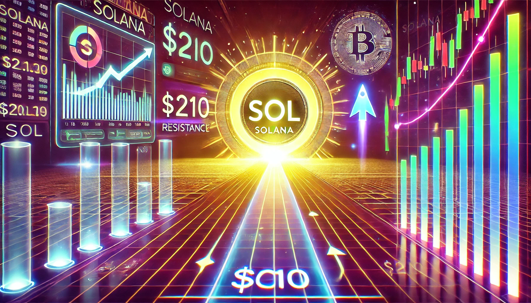 You are currently viewing Solana (SOL) Approaches Make-or-Break Resistance: $210 Target in Sight