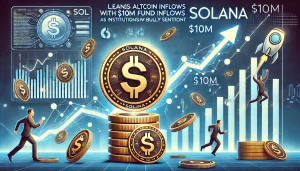 Read more about the article Solana Leads Altcoin Fund Inflows with $10M as Institutions Show Bullish Sentiment