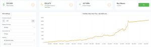 Read more about the article Dollar-cost averaging Bitcoin from 2021 market top returns 107%