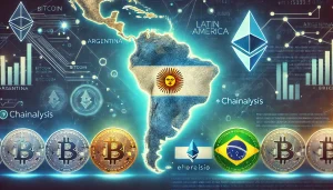 Read more about the article Argentina overtakes Brazil as the largest cryptocurrency user in Latin America, according to Chainalysis