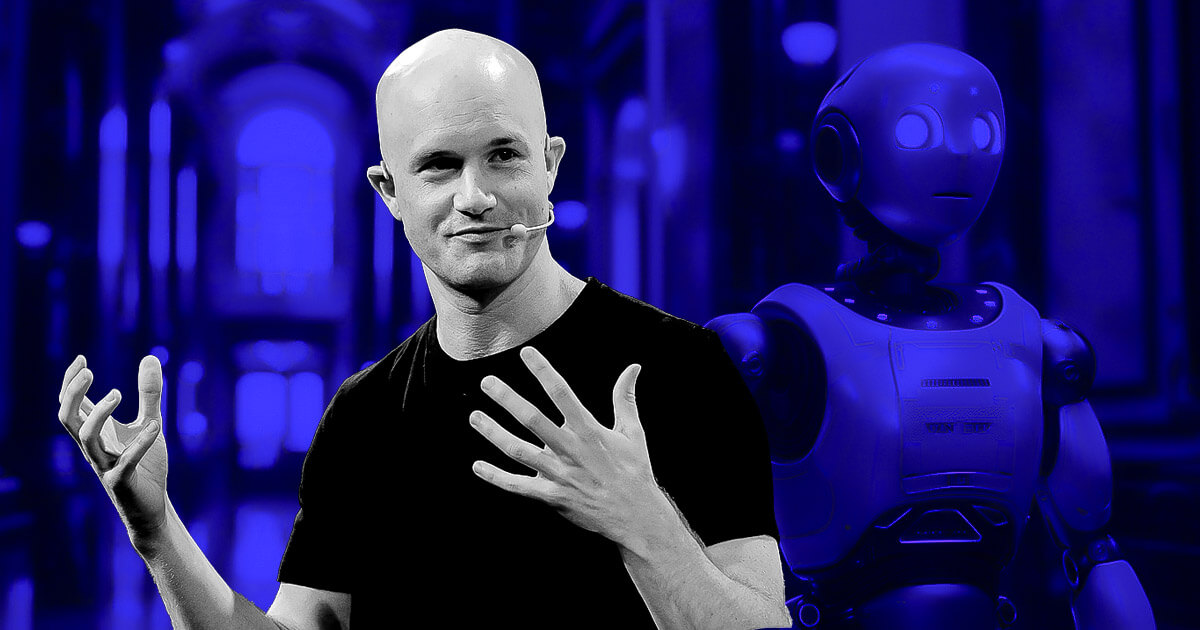 You are currently viewing Coinbase CEO Brian Armstrong offers AI agent Truth Terminal its own crypto wallet