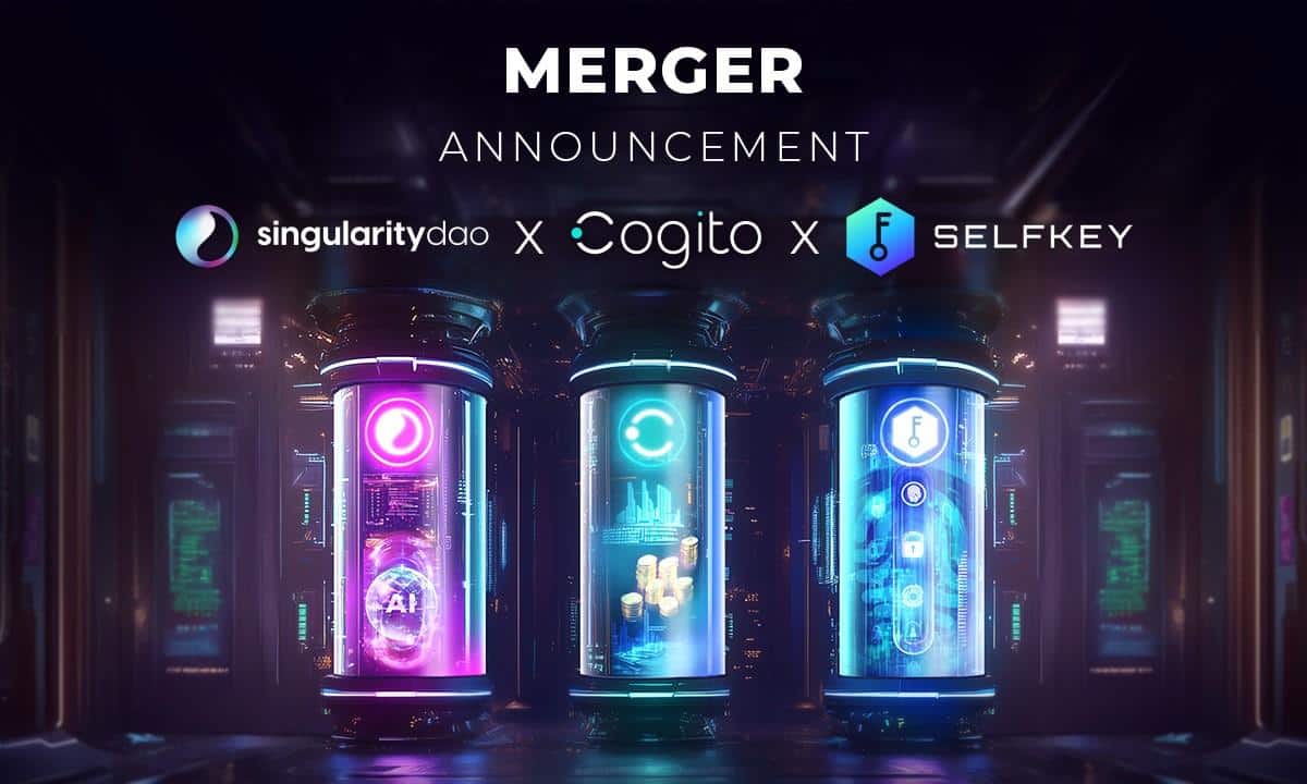 You are currently viewing SingularityDAO, Cogito Finance, and SelfKey Merge to Build the Foundation for the Tokenised AI Economy