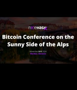 Read more about the article NiceHash to Host Bitcoin-focused Conference in Maribor, aiming to Establish Slovenia as a Major European Crypto Hub