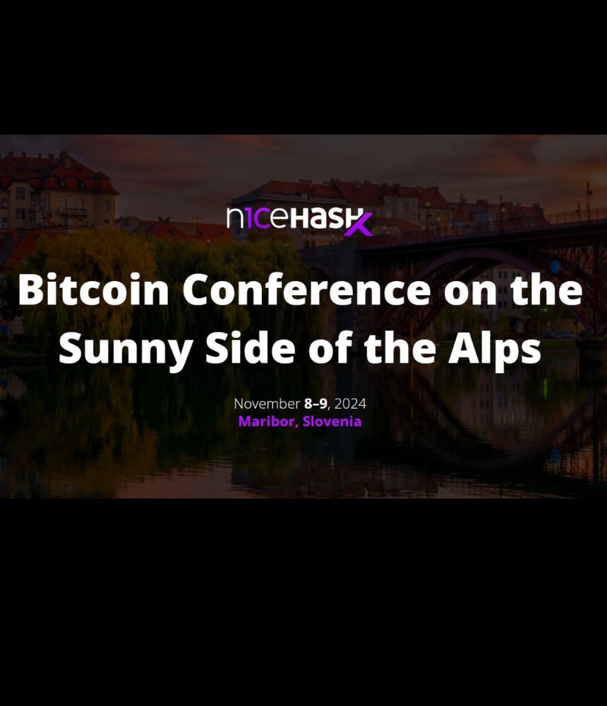 You are currently viewing NiceHash to Host Bitcoin-focused Conference in Maribor, aiming to Establish Slovenia as a Major European Crypto Hub