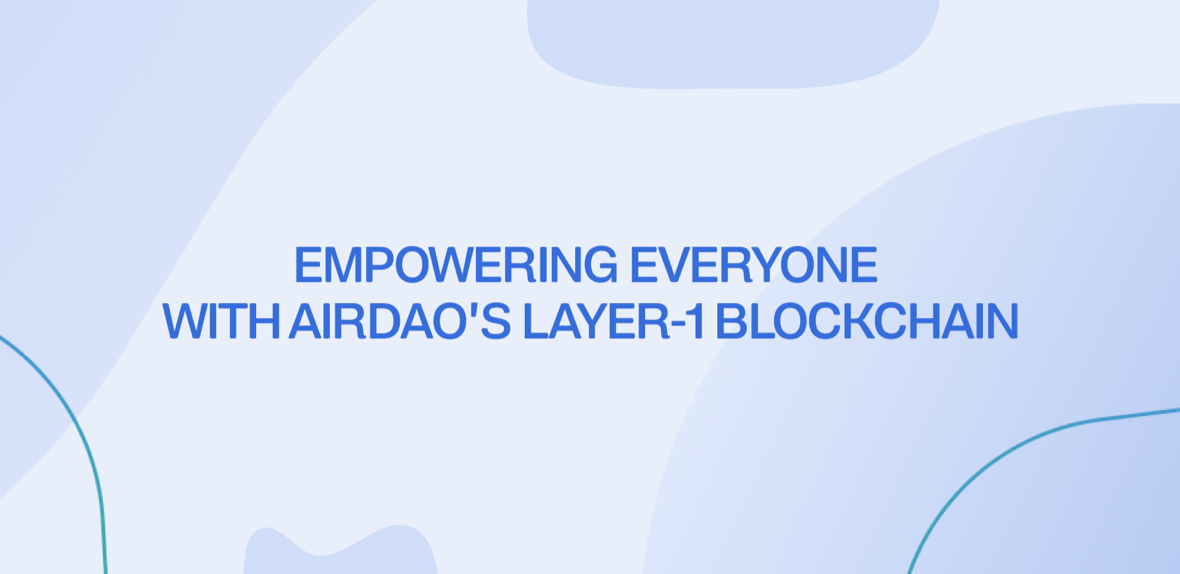 You are currently viewing AirDAO – Redefining Layer-1 with a Transparent and Accessible Blockchain for All