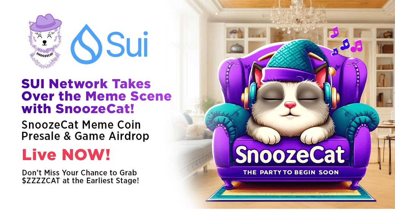 You are currently viewing SUI Network Launches SnoozeCat: The Next Big Meme Coin Amidst Bull Run