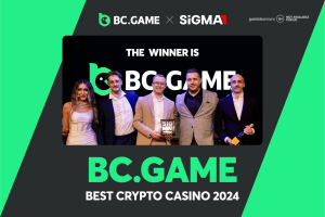 Read more about the article BC.GAME Celebrates Third Consecutive Win at the SiGMA Global Gaming Awards with 2024 Best Crypto Casino Title