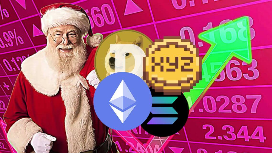 You are currently viewing Can Ethereum Touch $6,000, Solana $600, Dogecoin $3, or XYZVerse $5 During the Christmas Surge?