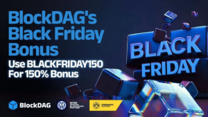 Read more about the article Biggest Crypto Black Friday Offer: Traders Receive 150% Bonus on BlockDAG Coin Purchases! Updates on PEPE & DOGE Prices