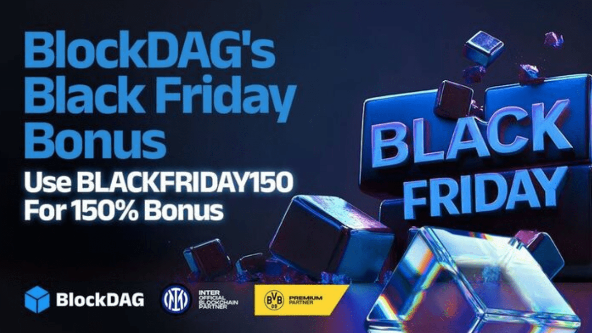 You are currently viewing Biggest Crypto Black Friday Offer: Traders Receive 150% Bonus on BlockDAG Coin Purchases! Updates on PEPE & DOGE Prices