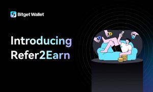 Read more about the article Bitget Wallet Launches Refer2Earn: A Long-Term Incentive Program