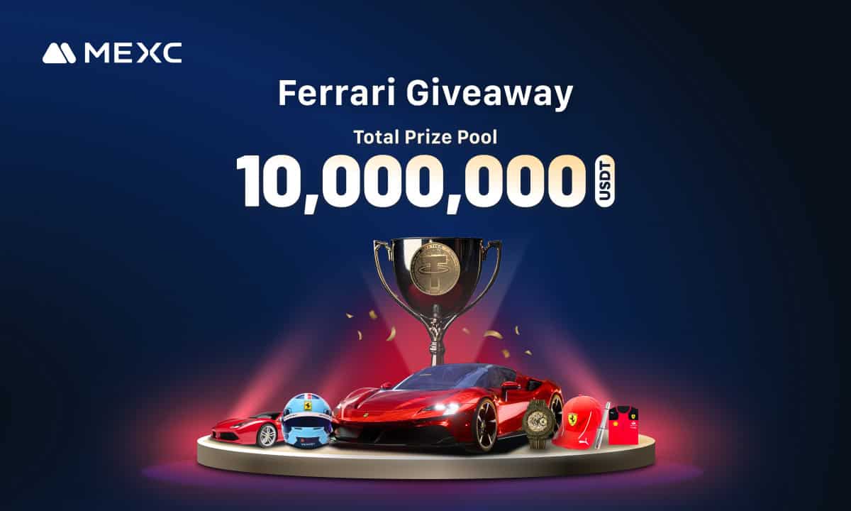 You are currently viewing MEXC Unveils Industry’s Biggest Ferrari Giveaway With a 10,000,000 USDT Prize Pool