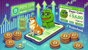 Read more about the article Pepe Coin Joins Robinhood Transfers: Will It Replicate Dogecoin’s Success?