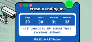 Read more about the article Pepe Unchained Presale Passes $29 Million with Just 29 Days Left Before Possible Tier 1 Listings